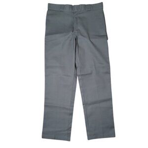 Dickies Men's Pants Size 34x32 Grey 874 Original Fit Work Pants